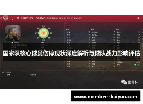 国家队核心球员伤停现状深度解析与球队战力影响评估